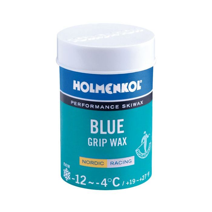 Holmenkol Grip wax - modri