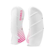 shred shin guards white pink