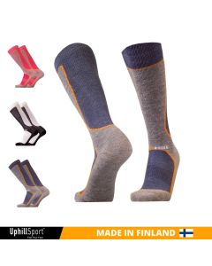 Smučarske merino nogavice UphillSport Saarua Alpine Ski 4-plastne M4