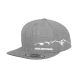 holmenkol snapback cap gray