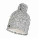 buff knitted beanie polar ebba cloud