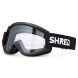 shred soaza black mtb goggles